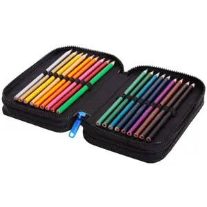 Forminis trijų skyrių penalas su priedais CoolPack Jumper 3 FOOTBALL