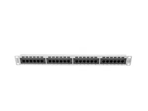 LANBERG PPU5-1024-S Lanberg Patch Panel 24 prievadų 1U, kat. 5e, pilkos spalvos