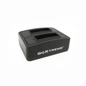 "GoXtreme" dvigubas įkroviklis su baterija R-WiFi, Enduro, Disc, Pio 01491