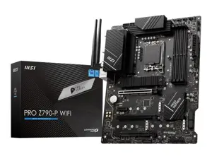 MSI PRO Z790-P WIFI, "Intel", LGA 1700, "Intel® Celeron®", "Intel® Pentium® Gold", LGA 1700, DDR5-SDRAM, 128 GB