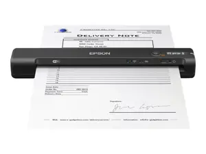 "Epson WorkForce ES-60W", 600 x 600 DPI, 48 bitų, 24 bitų, 16 bitų, 8 bitų, 4 sek.