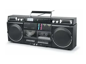"Muse M-380 GB Ghetto Blasters", juodos spalvos