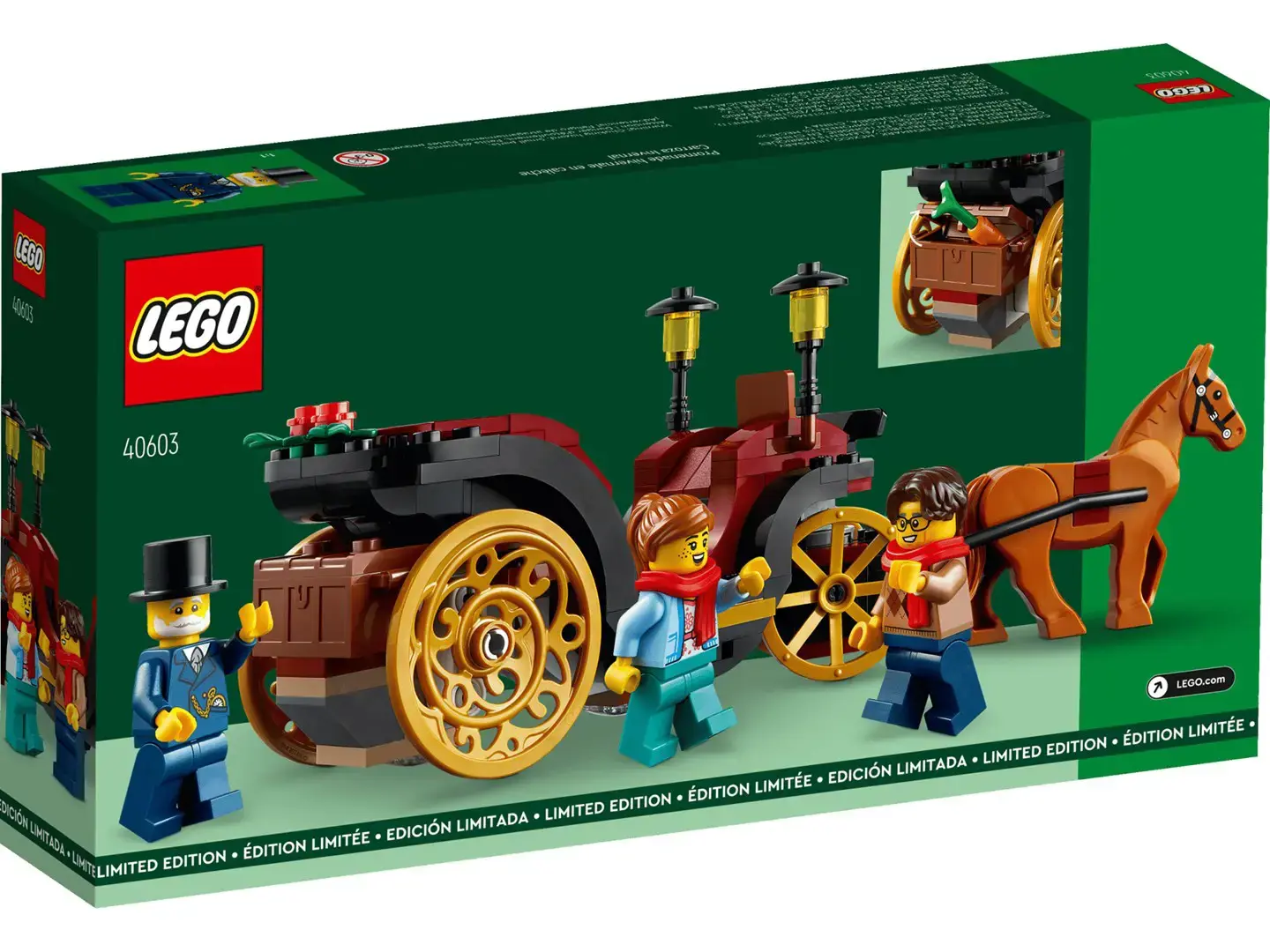 LEGO 40603 Wintertime Carriage Ride