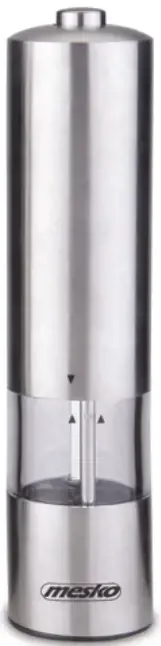 MESKO elektrinis pipirų malūnėlis MS 4432, nerūdijantis plienas