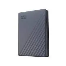 External HDD WESTERN DIGITAL My Passport WDBRMD0050BGY-WESN 5TB USB-C Colour Grey WDBRMD0050BGY-WESN