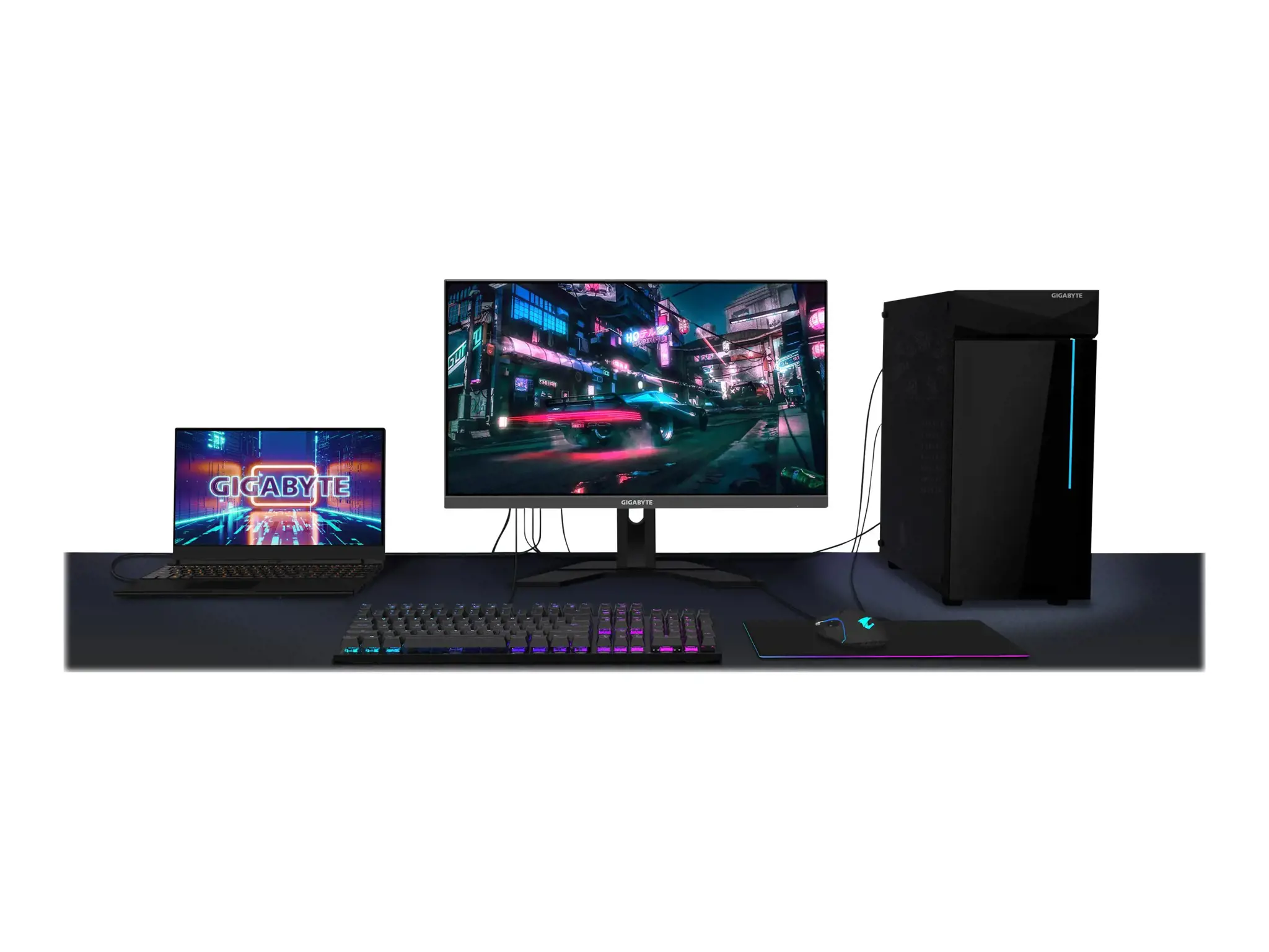 Monitorius GIGABYTE M27Q 27inch SS IPS Monitor 2  560x1440 1 70Hz HDR400 HDMI 2.0 x2 Display port 1.2 x1