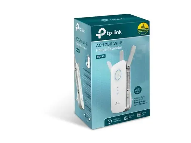 TP-Link AC1750 "Wi-Fi" diapazono ilgintuvas, tinklo kartotuvas, 1300 Mbit/s, 10,100,1000 Mbit/s, Windows 10, Windows 2000, Windows 7, Windows 8, Windows 8.1, Windows 98SE, Windows NT, Windows XP, išorinis, 10/100/1000Base-T(X)