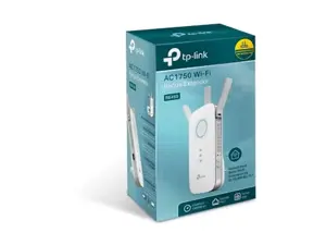TP-Link AC1750 "Wi-Fi" diapazono ilgintuvas, tinklo kartotuvas, 1300 Mbit/s, 10,100,1000 Mbit/s, Windows 10, Windows 2000, Windows 7, Windows 8, Windows 8.1, Windows 98SE, Windows NT, Windows XP, išorinis, 10/100/1000Base-T(X)