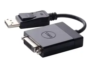 DELL 470-ABEO, DisplayPort, DVI, Male, Female, Black, 1 pc(s)