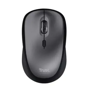 "Trust Yvi+" tyli belaidė pelė, dešinioji, optinė, RF belaidė, 1600 DPI, juoda