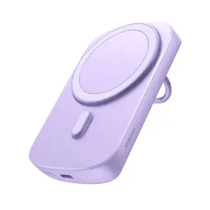 "Power Bank" žiedo laikiklis 20W 6000mAh "Joyroom" JR-W030 (violetinė)