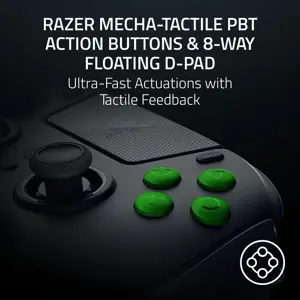 Razer Gaming Controller | Raiju V3 Pro for PS5 & PC | Black