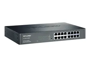 "TP-Link" 16 prievadų "Gigabit Easy Smart" tinklo komutatorius, valdomas, L2, "Gigabit Ethernet" (10/100/1000), montuojamas į stovą, 1U