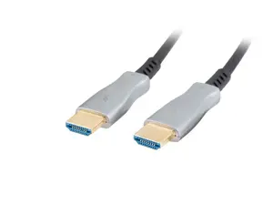 LANBERG HDMI v2.0 M/M kabelis 100 m optinis AOC juodas