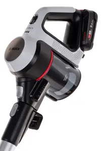 "Bosch" BBS711W, Be maišelio, Juodas, Nerūdijantis plienas, Baltas, 0,3 l, Sausas, Plikos grindys, Kilimas, Kietos grindys, Laiptų pakopos, Minkštimas, Baterijos lygis