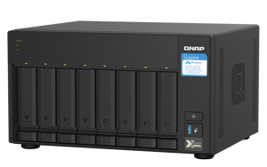 QNAP TS-832PX, NAS, bokštas, "Annapurna Labs", AL324, aliuminis, juodas