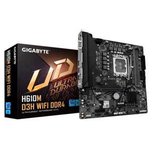 Gigabyte H610M D3H WIFI DDR4 | Processor family Intel | Processor socket LGA1700 | Supported hard d…