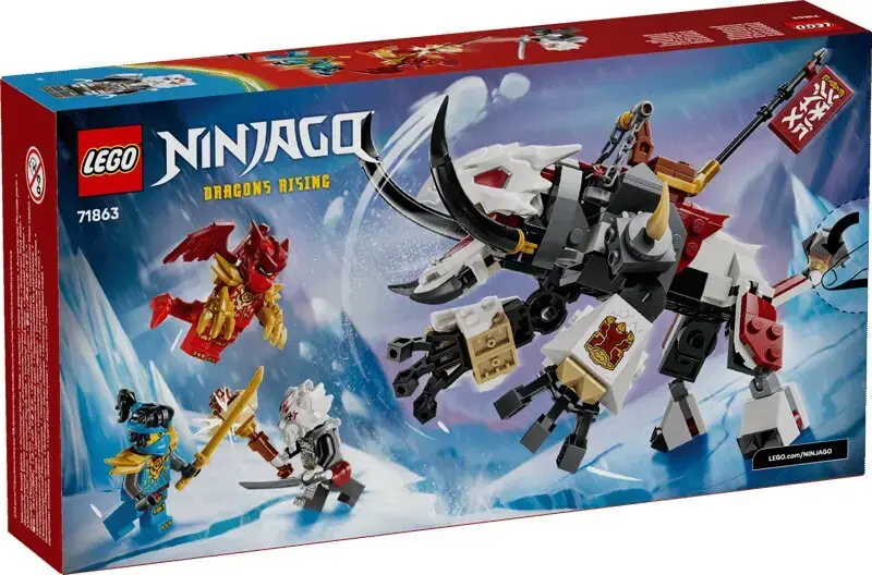 LEGO Ninjago 71863 - Zilvar and the Dragon Beast Grimtak