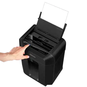 "Fellowes Automax 80M", smulkinimas dalelėmis, 22 cm, 4 x 12 mm, 17 L, 4 ratukai, 80 lapų