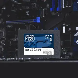 SSD diskas PATRIOT MEMORY P220S512G25 512 GB, 2.5", Serial ATA III