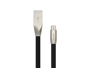 NATEC NKA-1203 "Extreme Media" kabelis microUSB-USB (M), 1 m, juodas