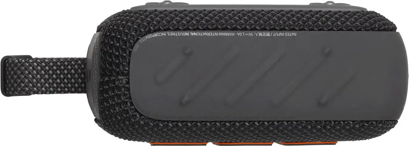 JBL Go 4 Nešiojama garso kolonėlė, Bluetooth, Juoda
