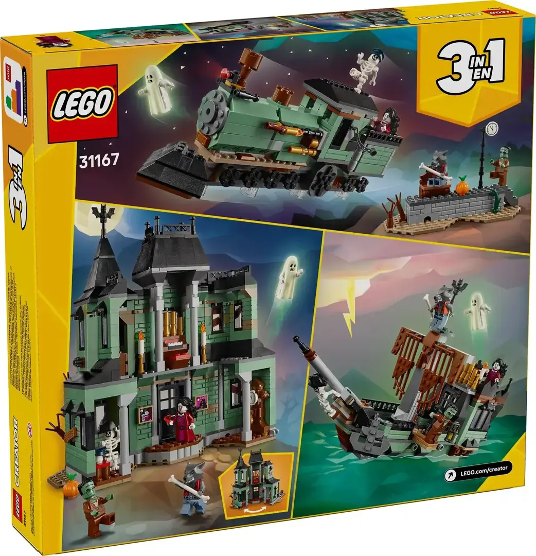 LEGO CREATOR 3 IN 1 31167 Haunted Mansion