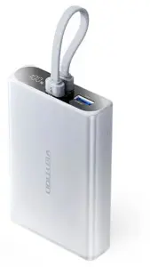 POWER BANK USB 10000MAH 22.5W/GRAY FHZM0 VENTION