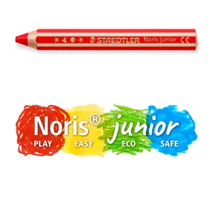 Spalvoti pieštukai STAEDTLER Buddy 3in1, 6 spalvų