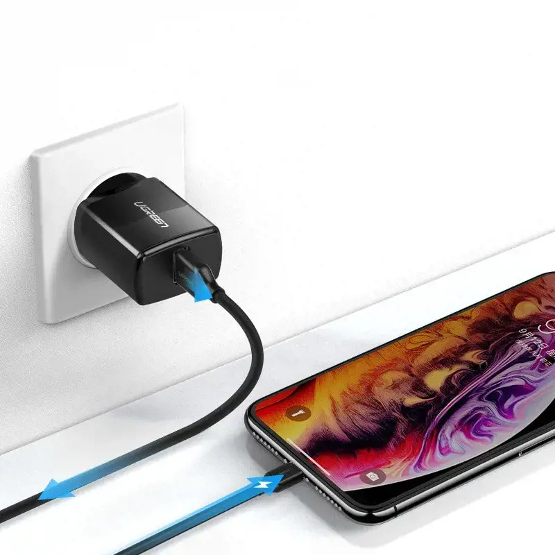 Ugreen USB 2,1A wall charger black (50459)