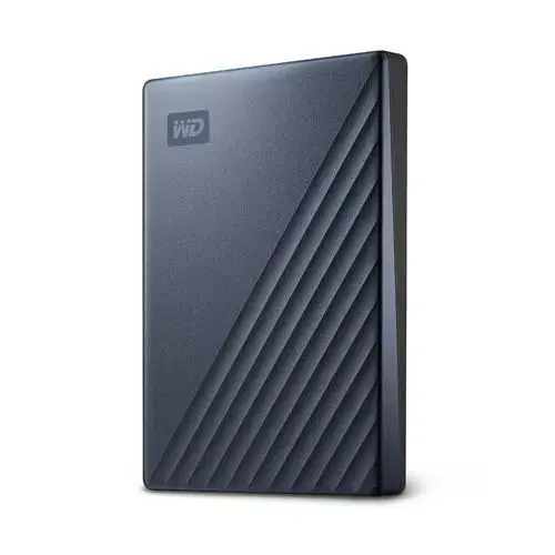 WD My Passport Ultra 2TB Blue USB-C/USB3.0 kietasis diskas 2,5 colio metalinė apdaila RTL nešiojamasis išorinis diskas