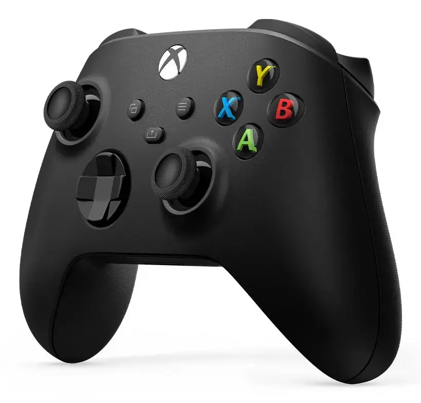 Microsoft Xbox Wireless Controller Black Bluetooth Gamepad Analogue / Digital Android, PC, Xbox One, Xbox One S, Xbox One X, Xbox Series S, Xbox Series X, iOS