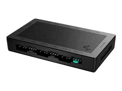 "DeepCool SC790", Ventiliatoriaus valdiklis, juodas, 3 kontaktų + 4 kontaktų, SATA, magnetinis, 60 mm