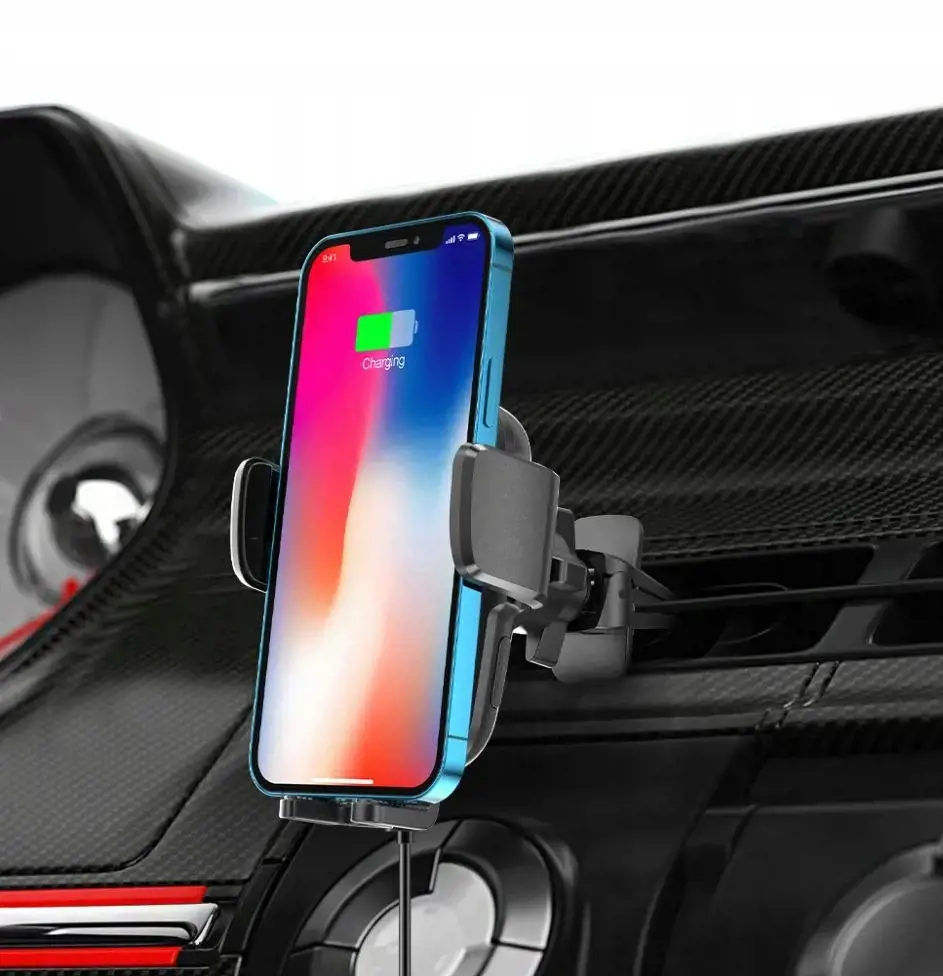 "Tech-Protect" telefono laikiklis automobiliui X05 15W, juodas