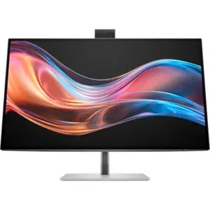 HP 727pm Series 7 Pro 4K Conferencing Monitor - 27" 3840x2160 UHD 400-nit 60Hz AG, IPS Black HDR 40…