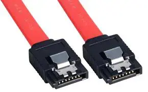 Lindy SATA Cable, 0.5m, 0.5 m, Male/Male, Red