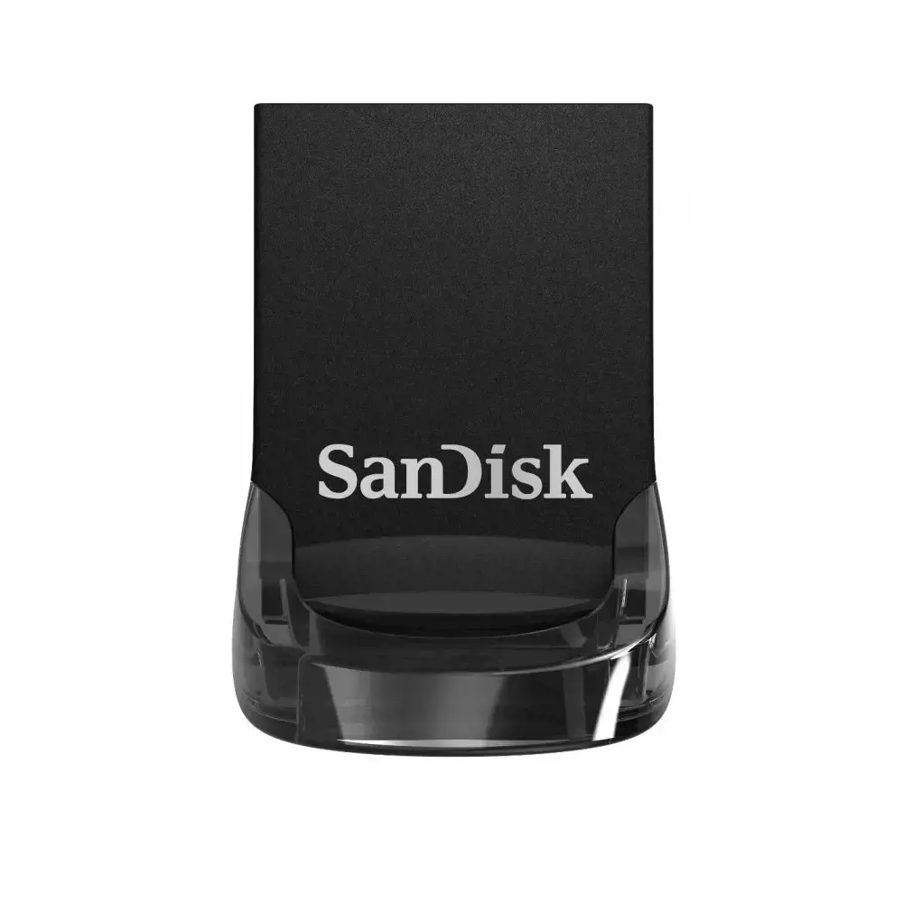 "SanDisk Ultra Fit" 32 GB, USB 3.1 - mažo formato "Plug & Stay" didelės spartos USB diskas; EAN:619659163402