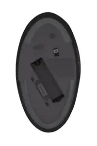 "Kensington Pro Fit® Ergo" belaidė pelė juodos spalvos, dešinioji ranka, RF belaidis ryšys + "Bluetooth", 1600 DPI, juoda