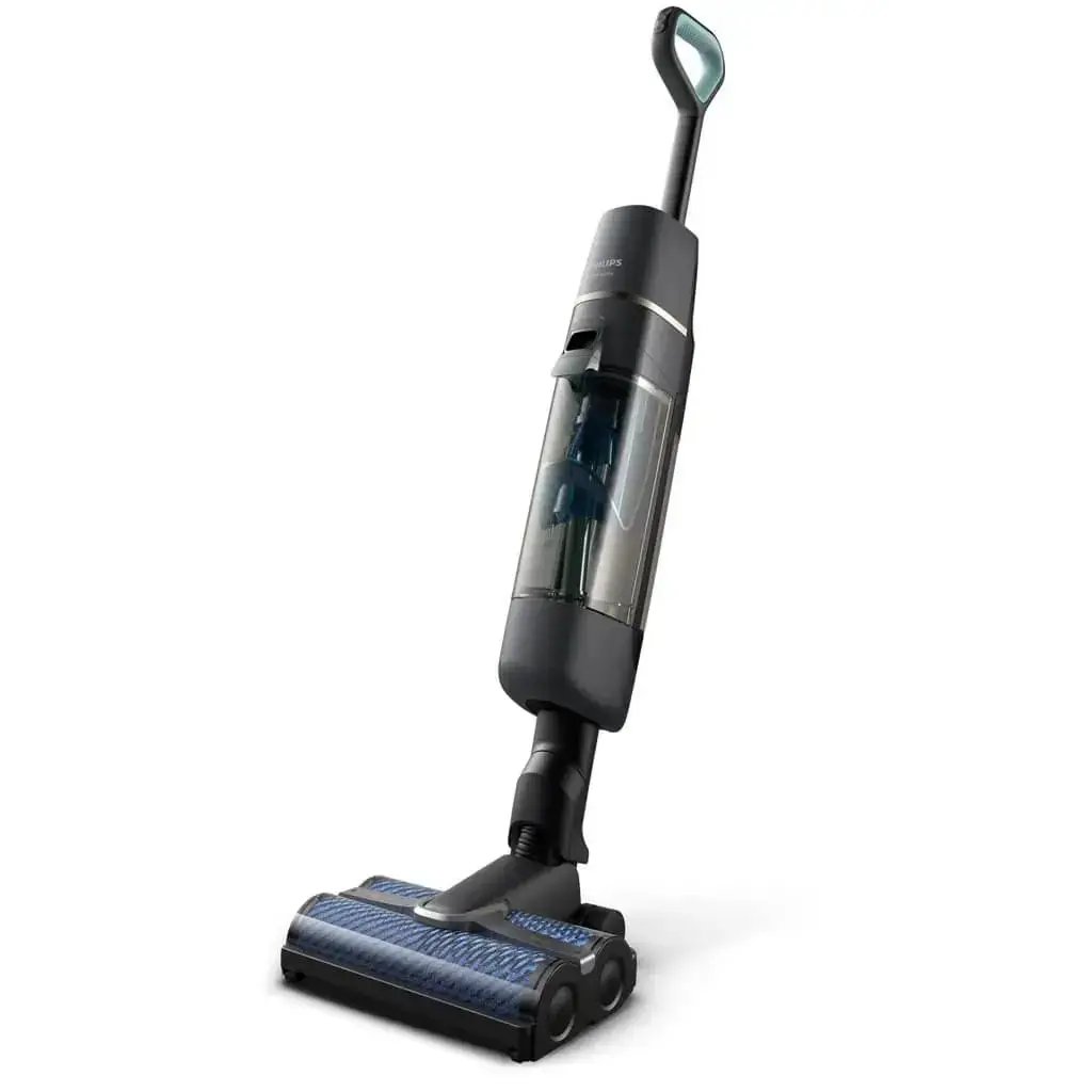 Philips XW7110, Stick vacuum, Bagless, Champagne, Grey, 0.67 L, 0.6 L, Dry&wet