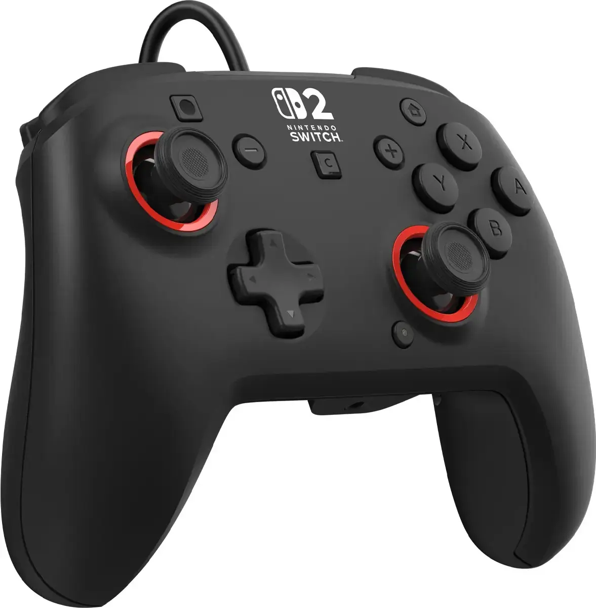 Turtle Beach wired controller Rematch Nintendo Switch 2, black