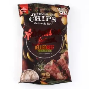 Traškučiai JERSIKA'S, troškintos mėsos ir krienų skonio, 90g