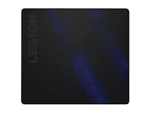 Lenovo GXH1C97870, juoda, mėlyna, vaizdas, mikropluoštas, guma, neslystantis pagrindas, žaidimų pelės kilimėlis
