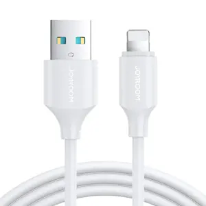 Joyroom USB Charging | Data Cable - Lightning 2.4A 1m White (S-UL012A9)