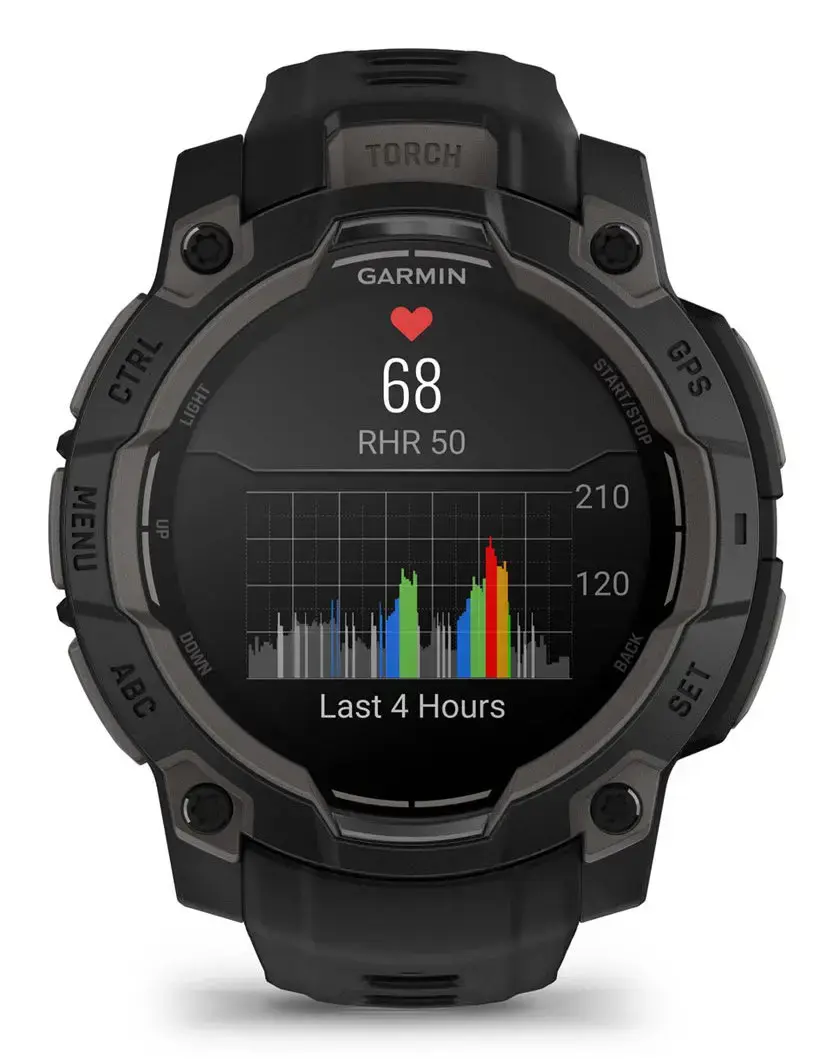 SMARTWATCH INSTINCT 3 AMOLED/BLACK/BLK 010-02936-00 GARMIN