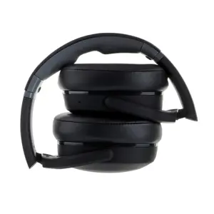 "Skullcandy" belaidės ausinės "Crusher Evo" su ausinėmis, galvos juosta, mikrofonu, tikra juoda spalva