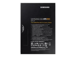 SSD diskas Samsung 870 EVO 4 TB, 2.5", Serial ATA III