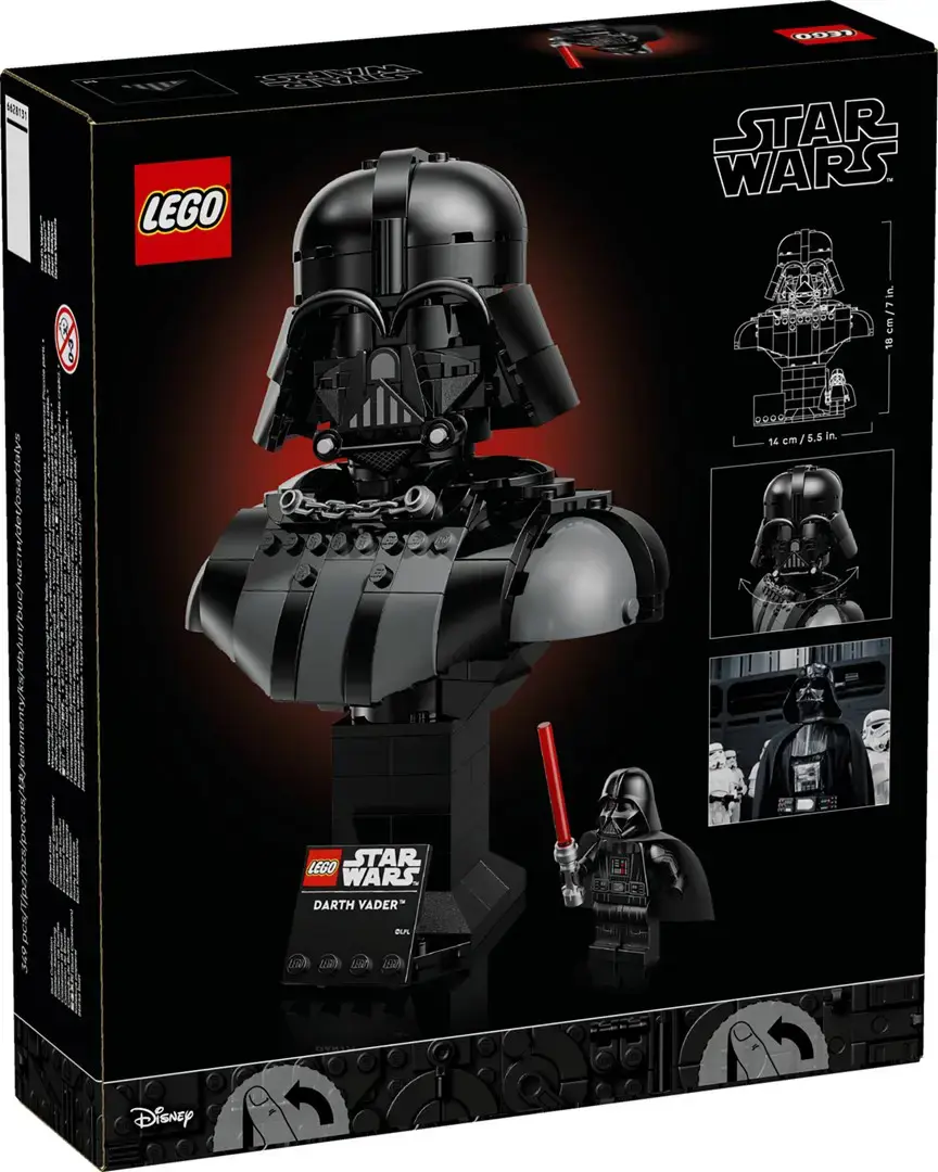 LEGO STAR WARS 75439 Darth Vader Bust