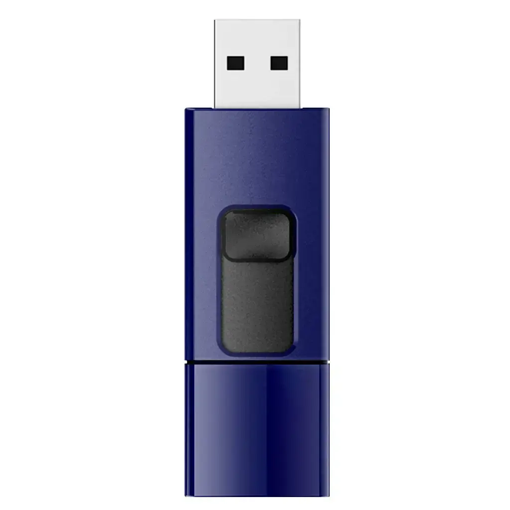 "Silicon Power Blaze B05", 32 GB, A tipo USB, 3.2 Gen 1 (3.1 Gen 1), skaidrių, 9,2 g, mėlyna