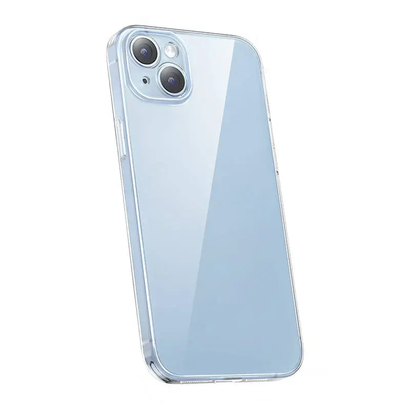 Permatomas dėklas ir grūdinto stiklo rinkinys "Baseus Corning", skirtas "iPhone 14 Plus