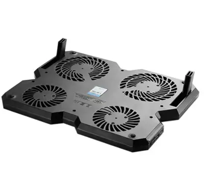 "deepcool Multicore x6" nešiojamojo kompiuterio aušintuvas iki 15,6" .900g g, 380X295X24mm mm, juodas
